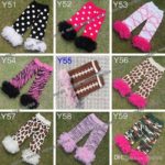 Infant leopard owl tutu leg warmers baby girls chevron ruffle leg warmers leggings 12pairs/lot 4