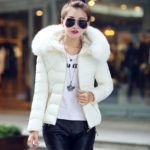 2022 Artificial raccoon fur collar winter jacket women Winter And Autumn Wear High Quality Parkas Outwear Women Coats 4