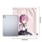 Ram Re Life in a Different World From Zero Drawstring Bags Travel Pouch 3D Print Backpack Boy Girls School Shoe Bag 3