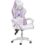 2021 New computer chair girl student home reclining comfortable soft gaming chair office swivel chair anchor live game chairs 4