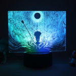 Berserk 3d Led Anime Figure Lamp For Bedroom Manga Action Night Lights Bedside Tables Rechageable Sleeping Panels 4