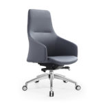 Computer Chair Office Chair Reclining Comfortable Back Chair Modern Simple Lifting Turn Leather Art Chair 2