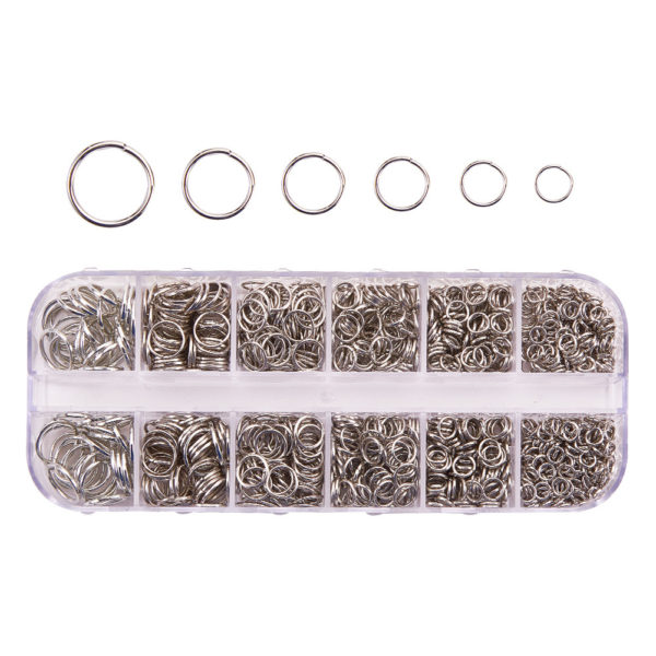 4-10mm Single Loop Open Jump Rings Diy Jewelry Making Accessories Split Rings Connectors For Jewelry Making Supplies 2