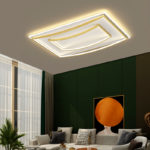 Surface Mount Modern Ceiling Lights For Living Bedroom Dining Foyer Home Metal remote control Led Lamp Lighting Fixtures 1