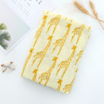 Ready stock 120*110cm newborn organic cotton bamboo baby blanket muslin swaddle wrap feeding burpy towel muslin big diaper 3