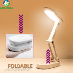 Rechargeable 5v USB Desk Lamp Foldable Stand Study LED Table Lamp Dimmable Touch Night Reading Light Lampe De Bureau 1