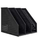 4 Grid Plastic Opvouwbare Boek Houder Boekensteunen Voor Boek Ondersteuning Stand Rack Bureau Bestand Lade Organizer Office 5