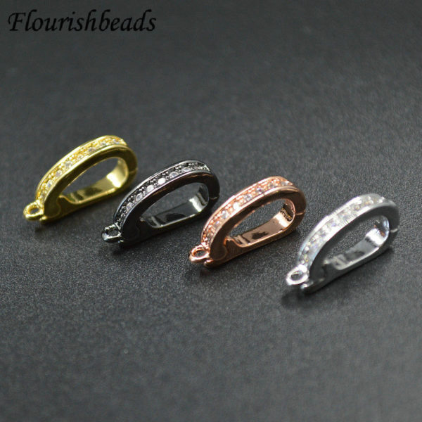 20pcs Wholesale DIY Pendant Bails Pinch Clips Earrings Connector Jewelry Components Metal Hook Accessories Women's Craft Making 1