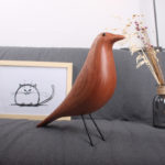 Home Furnishing Wooden Pigeon Ornament Statue Office Decoration Crafts Handmade Rosewood Bird Art Sculpture Miniature Figurines 3