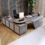 High quality furniture customized postmodern desk luxury tree top desk 6