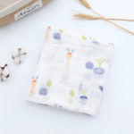 Ready stock 120*110cm newborn organic cotton bamboo baby blanket muslin swaddle wrap feeding burpy towel muslin big diaper 5