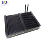 Kingdel Fanless Industrial Mini Computer i5 3317U Barebone Mini PC Celeron Windows 10 ITX Computer 2 LAN HDMI 4 COM 8USB Nettop 4