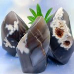 AAA Natural Gray Agate Torch Energy Mineral Stone Crystal Quartz Aquarium Decoration Home Ornament Office Accessories 6