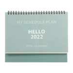 Office Desk Calendar Folding Schedule Calendar Household Delicate Table Calendar 4