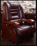 Boss chair. Real leather can lie in big chair. Office chair..013 4