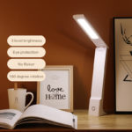 LED USB Touch Dimming Folding Desk Lamp Eye Protection Rechargeable Table Lamp Reading Light For Bed Working Officie Computer 1