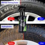 Black Car Tire Blackening Ceramic Coating Spray Liquid Refurbishing Agent Auto Washing Accessories Spraying Wax Clean 4