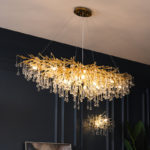 Crystal Ceiling Chandelier Led Luxury Chandelier for Living Room Bedroom Home Decoration Ceiling Hanging light 5