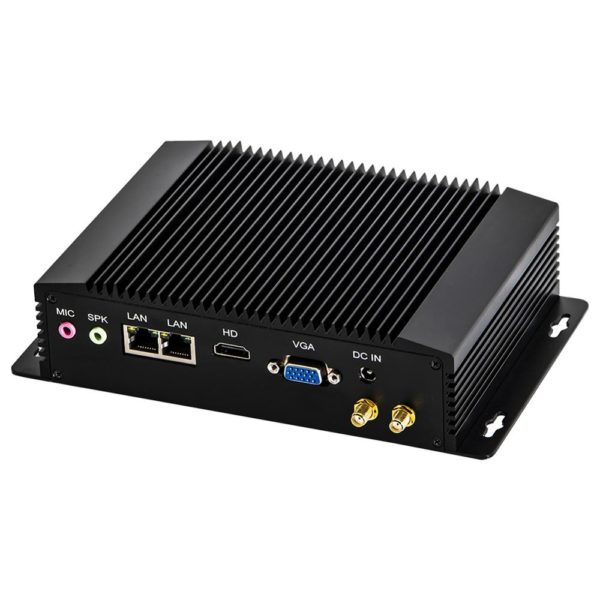 Industrial Computer, ABM18, Intel J1900/ N3520/N2920,Fanless Mini PC,Embedded IPC,Watchdog/GPIO/SIM Slot/WOL/VGA/HD/2LAN/2COM 2