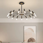 dining living room chandelier lustre moderne Nordic lights luxury simple creative bedroom decoration lamps led light fixtures 2