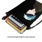 Look Jujutsu Kaisen Anime Portable Travel Drawstring Bags Riding Backpack Gym Clothes Storage Backpacks 5