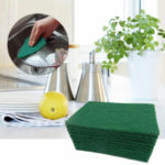 10pcs/set Multi-purpose Kitchen Anti-oil Dish Cloth Color Scouring Pad Dish Washing Sponge Cloth Cleaning Cloth 1