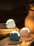 Usb Night Light Rechargeable Led Multifunction Light Adjustable Ambient Portable Cloud Lights for Bedroom Cute Room Decor Bureau 6