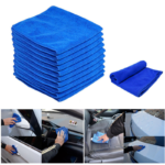 Microfiber Disposable Thin Towel Car Washing Towels Household Office Desk Cleaning Soft Drying Cloth Universal Clean Rags 4