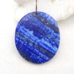 Natural Stone Lapis Lazuli Carved Animal Horse Pendant Bead 53x46x6mm 32g Semiprecious Fashion Jewelry Necklace Accessories 4