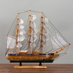 Wood Ship model Ornaments living room Crafts modern home decoration pirate ship wine cabinet office decoration Birthday gifts 2