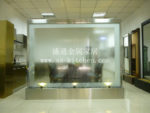 Custimized stainless steel water screen/water curtain wall/office separating screen/background feature water wall 1