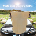 Natural Chamois free shape Clean Genuine Leather Cloth Car Auto home Motorcycle wash Care Quick Dry wash towel Super Absorbent 1