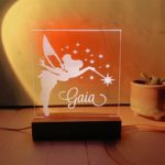 Customizable Night Lamp Personalized USB-Powered Wooden Light - Home Decoration LED Lamp Custom Name Gift for Kids & Friends 6