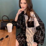 2020 HOT Spring Summer Women Blouses Vintage All-match Loose Oversize Patchwork Chiffon blusas female shirt women tops 3