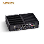 Thin Client Fanless Mini Barebone 6 COM Celeron 2955U Industrial Firewall Micro Pc Linux Ubuntu Server Computer Dual LAN PC 3