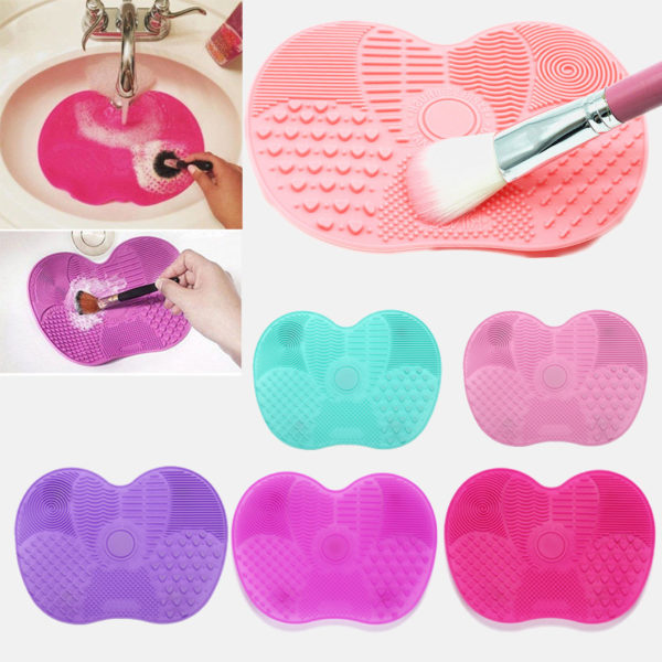 Cosmetic Cleaner Mat Silicone Makeup Brush Portable Cleaner Pad Washing Tool for Makeup Brushes 1