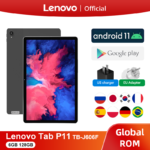 Global ROM Lenovo Tab P11 K11 or Xiaoxin Pad 11 Inch 2K LCD Screen Tablet Android 6GB 128GB Qualcomm Snapdragon 662 7700mAh WiFi 1