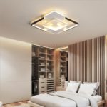 2020 new led bedroom ceiling lamp simple modern atmosphere square aluminum living room decorative lamps lighting fixtures 3