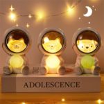 LED Night Light Nursery Astronaut Moon Lamps Little Night Light Star Light Desktop Decoration Light Birthday Gift 1