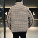 2022 Brand clothing Men Keep Warm in Winter 90% White Eiderdown Down Jackets/Male Slim Fit Plaid Casual Down Jacket S-3XL 3