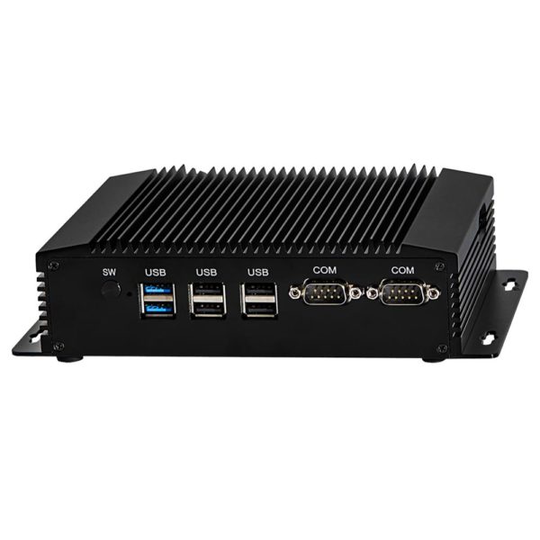 Industrial Computer, ABM18, Intel J1900/ N3520/N2920,Fanless Mini PC,Embedded IPC,Watchdog/GPIO/SIM Slot/WOL/VGA/HD/2LAN/2COM 1