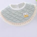 Baby Bib Fashion Tassel Plus Cotton Soft Bibs Burp Cloth Newborn Boys Girls Solid Saliva Towel Baby New Babador 3