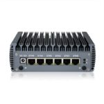 6x Intel i225 2.5G pfSense Firewall Router Celeron J4125 Quad Core 2*DDR4 6x 2500M Nics Fanless Mini Router PC OPNsense Openwrt 4