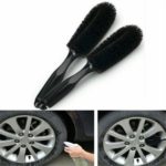 1pcs Universal Car Wheel Cleaning Brush Tool Tire Washing Clean Tyre Alloy Soft Bristle Cleaner Accessories 3