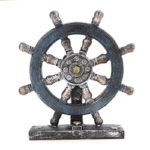 Creative Retro Rudder Compass Model Cafe Office Window Decoration Desktop Props Decorations Home Decoration Accessories 5