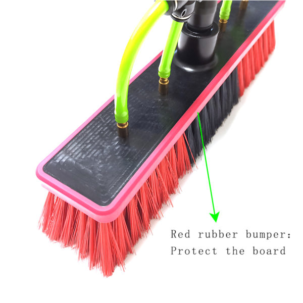 Solar Panel Cleaning Water Fed Brush for Window Cleaning Solar Panel Cleaner with ACME Euro Thread Gooseneck 2