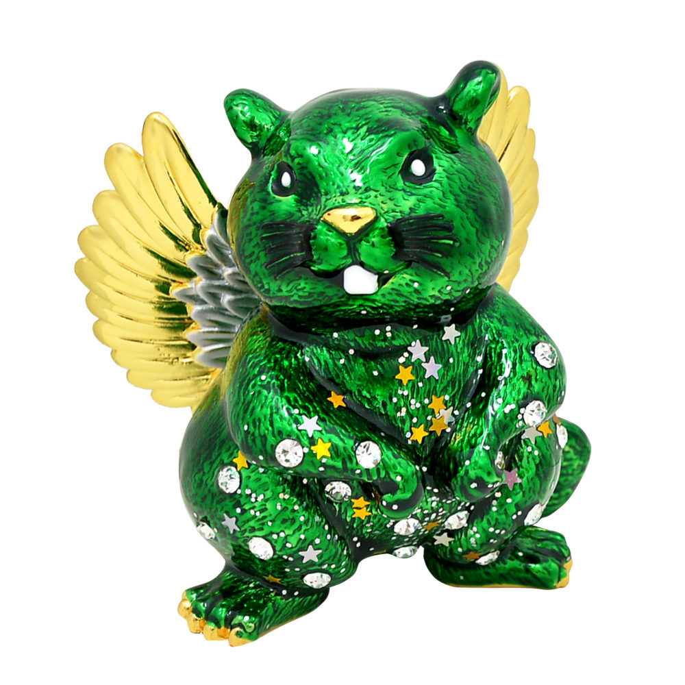 FengShui Sky Beaver for Home Office Decor Ornament W5037 1