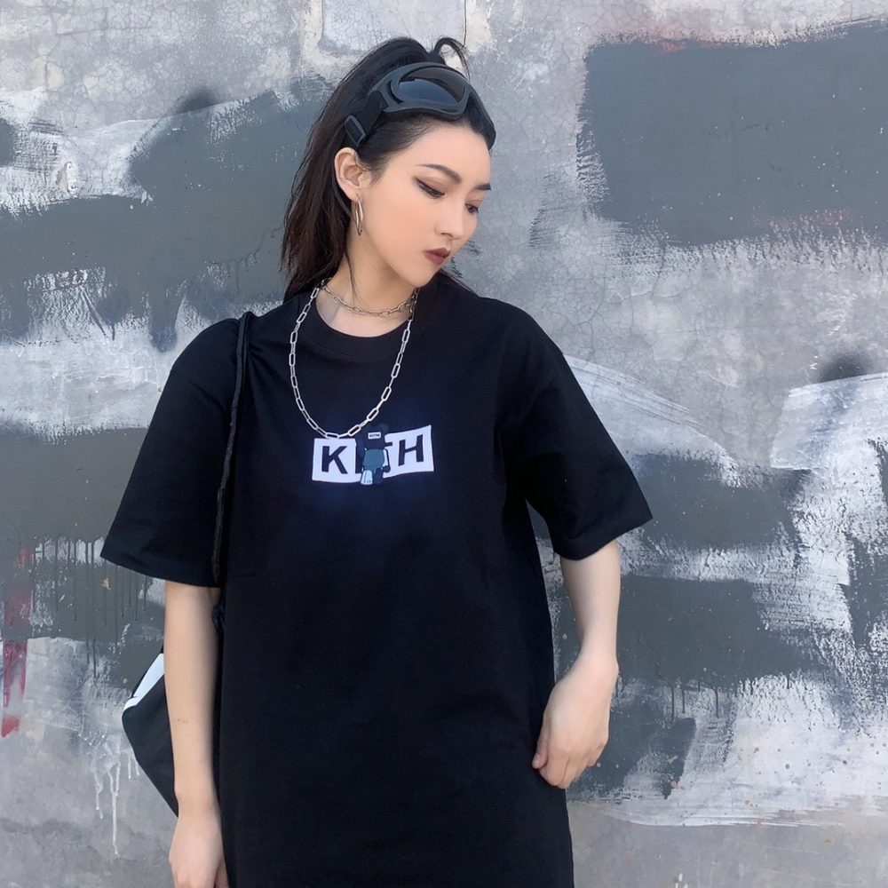 2021SS KITH BE@RBRICK Men Women T-shirt Loose Fit Cotton 2