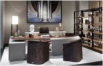 Italian modern luxury boss desk 3