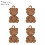 Cordial Design 100Pcs 13*22MM Jewelry Accessories/DIY Making/Pendants/Hand Made/Animal Shape/Jewelry Findings & Components 5